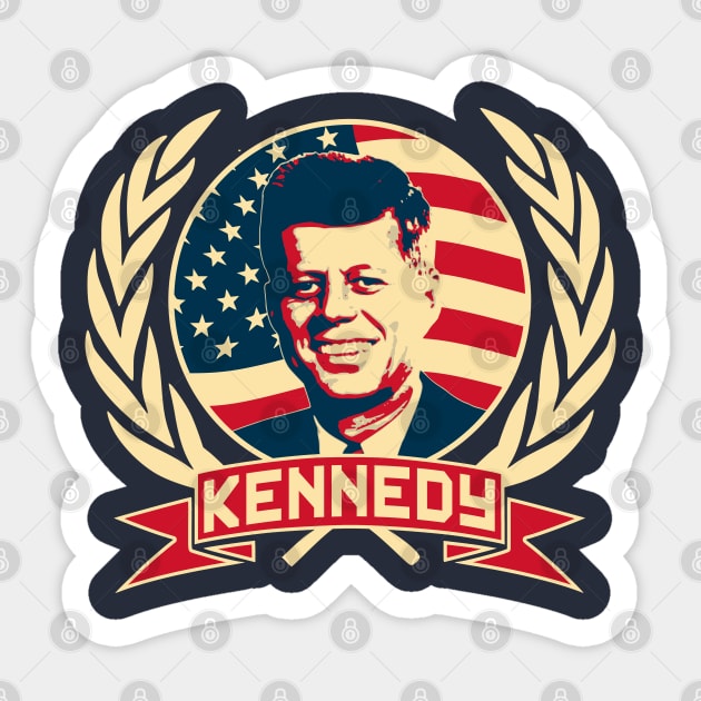 Kennedy Sticker by Nerd_art